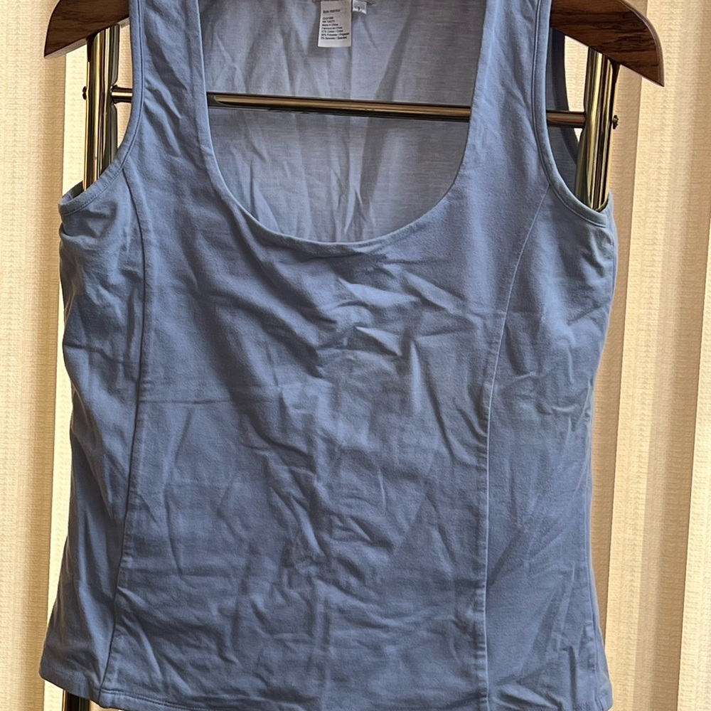 SPANNER Gray Fitted Tank Top